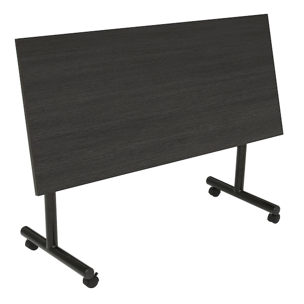 Kobe 72 X 24 In. Flip-Top Training Nesting Table- Ash Grey